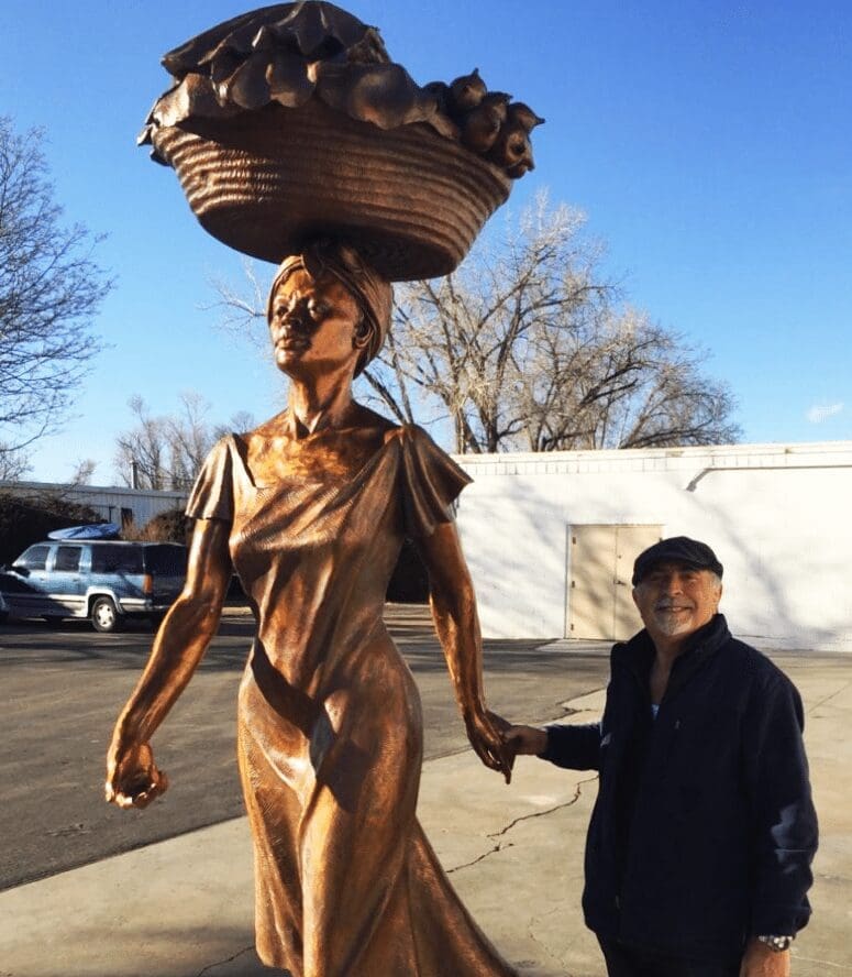 On the Way to the Market by Alex Palkovich located at St Helena Island in Beaufort County, South Carolina