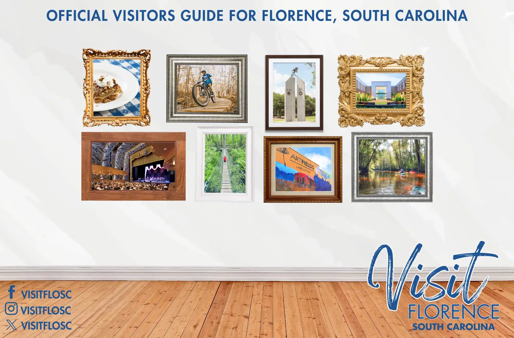 Front-Cover-4 Visit Florence Official Visitors Guide