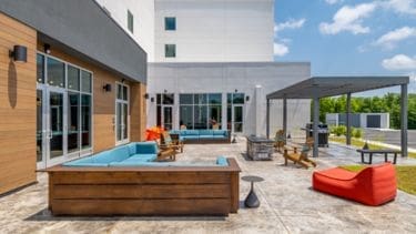 Back of Aloft exterior